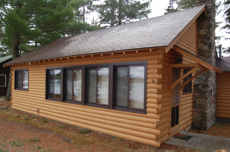 Log Siding Installation