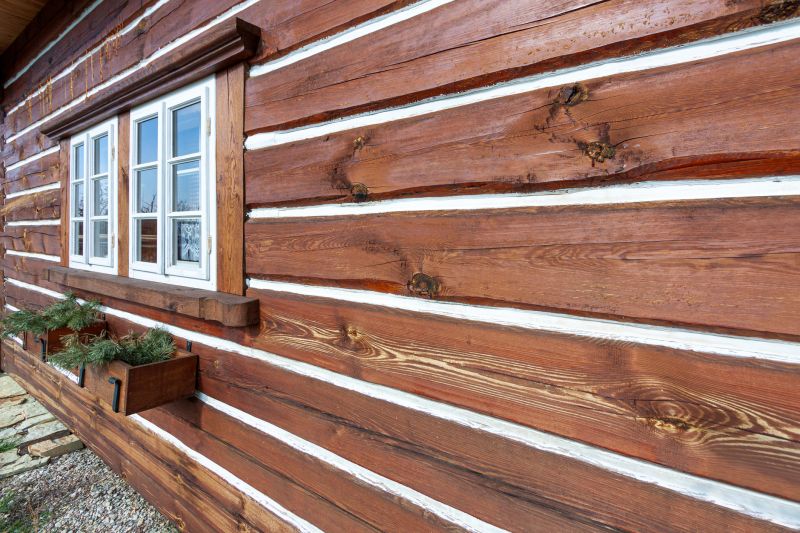 Log Siding Installation